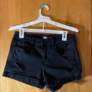 Old Navy Black Jean Shorts